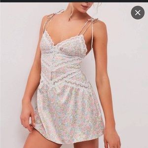 For Love & Lemons Farrah Slip Dress